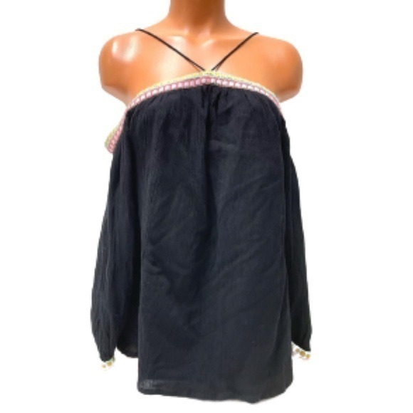 Piper black off the shoulder No Doubt top NWT size XS